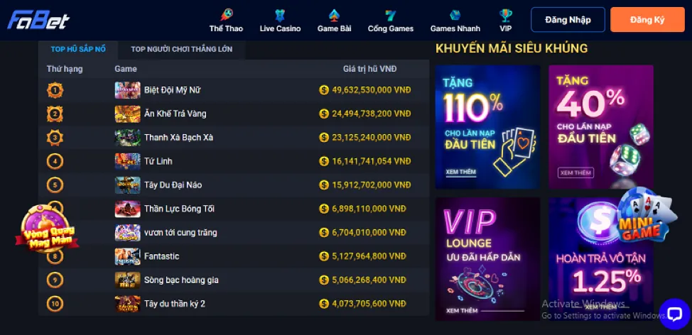 Giới thiệu cá cược thể thao trên ứng dụng slot888